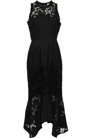 Marchesa Notte Iris Midikleid aus Guipure-Spitze