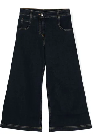 Etro Weite Jeans mit Pegaso-Stickerei