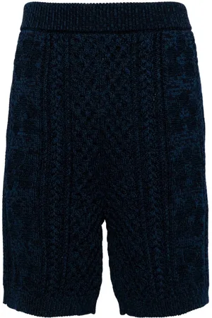Marni Knielange Strick-Shorts
