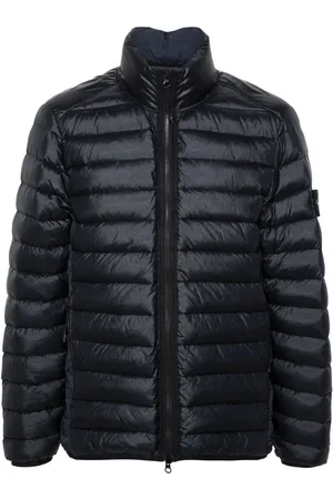Stone Island Gefütterte Jacke mit Kompass-Patch