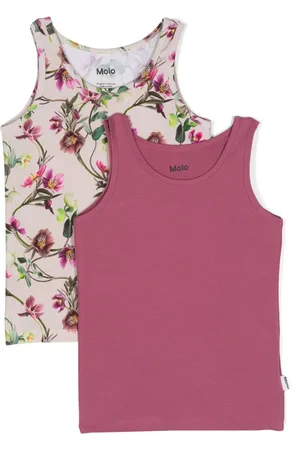 Molo Tanktops mit Blumen-Print (2er-Set)