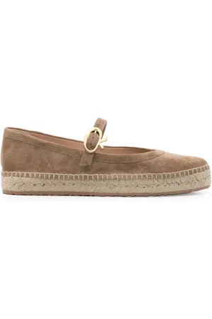 Gianvito Rossi Elda Mary-Jane Espadrilles