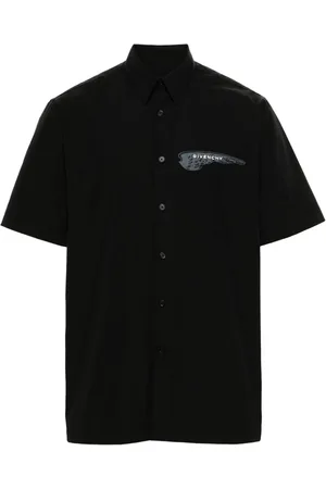 Givenchy Hemd mit Logo-Stickerei