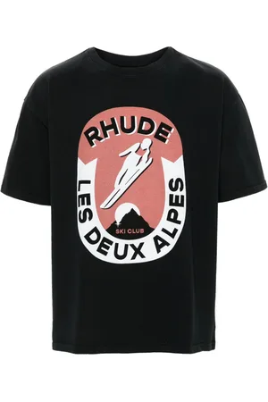 Rhude T-Shirt mit Logo-Print