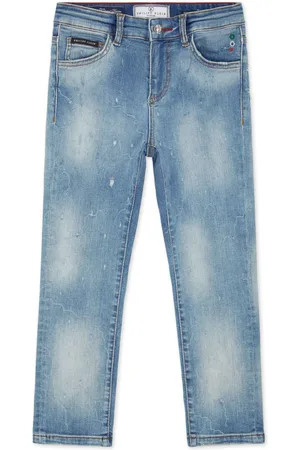Philipp Plein Jeans mit Logo-Applikation