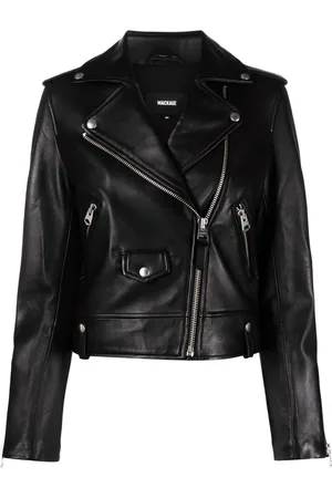 Mackage Jacke mit versetztem Reißverschluss