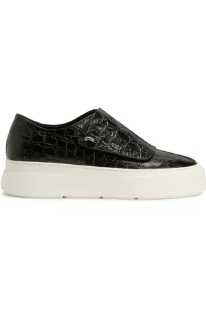 Giuseppe Zanotti Mike Sneakers mit Kroko-Prägung