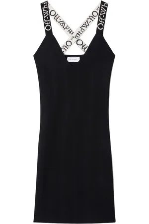 OFF-WHITE Minikleid aus Logo-Jacquard
