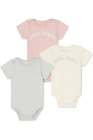 Palm Angels Bodys mit Logo-Print (3er-Set)