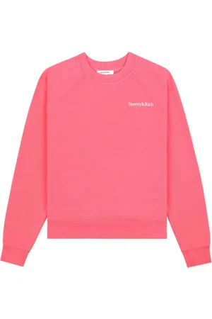 Sporty & Rich Sweatshirt mit Logo-Stickerei