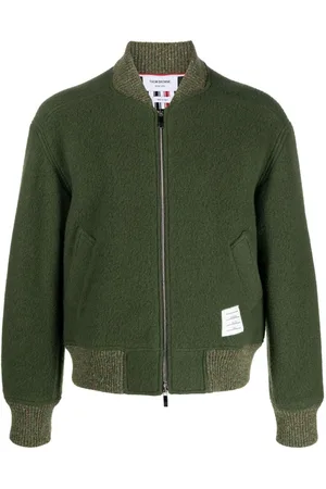 Thom Browne Bomberjacke mit gesprenkelten Borten