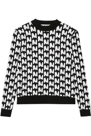 Msgm Sweatshirt mit durchgehendem Logo