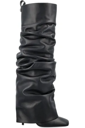 The Attico Kniehohe Stiefel im Layering-Look