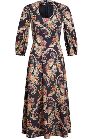 Etro Midikleid mit Paisley-Print