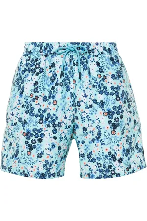 Hackett Badeshorts mit Blumen-Print