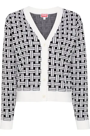 Kenzo Cardigan mit Jacquardmuster
