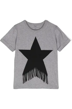Stella McCartney Fringed Star T-Shirt