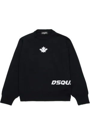 Dsquared2 Intarsien-Pullover mit Logo