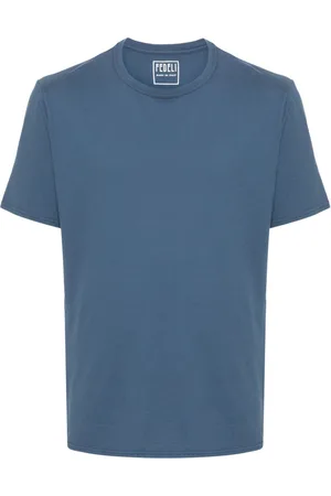 FEDELI T-Shirt mit kurzen Ärmeln