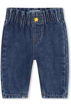 Kenzo Slim-Fit-Jeans mit Logo-Applikation