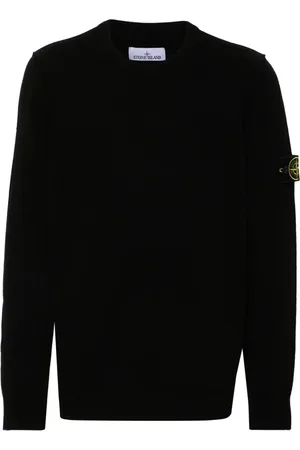Stone Island Pullover mit Kompass-Patch