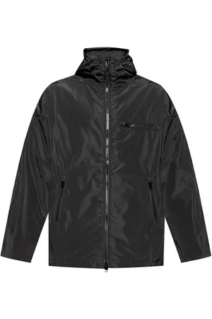 Diesel Kapuzenjacke mit Logo-Prägung