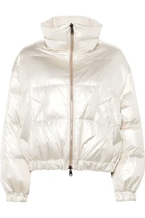 Brunello Cucinelli SchillderndeDaunenjacke