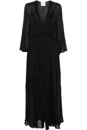 FORTE FORTE Voile-Maxikleid