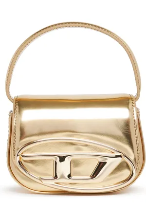 Diesel Mini 1DR Schultertasche im Metallic-Look