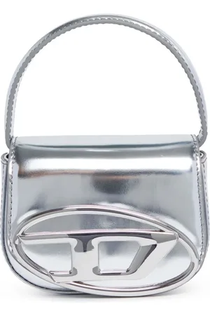 Diesel Mini 1DR Schultertasche im Metallic-Look