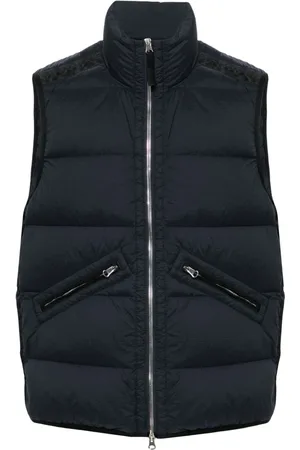 Stone Island Gefütterte Weste mit Kompass-Patch