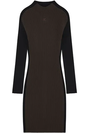 Courrèges Minikleid in Colour-Block-Optik