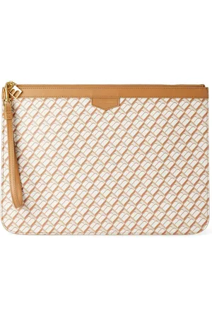 Tammy & Benjamin Clutch aus Canvas mit Monogramm