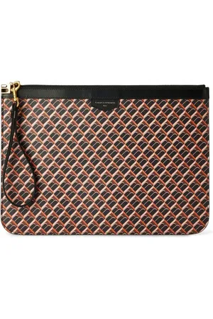 Tammy & Benjamin Clutch aus Canvas mit Monogramm