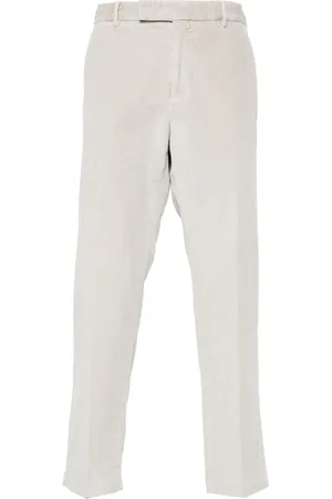 PT Torino Halbhohe Tapered-Hose aus Cord