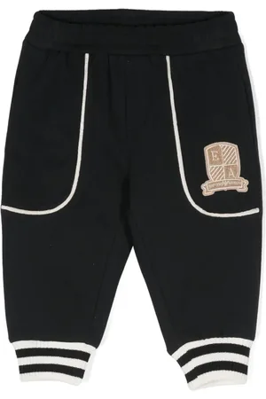 Emporio Armani Jogginghose mit Logo-Patch