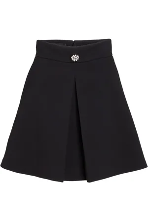 Giambattista Valli Minirock in A-Linie mit Zierknöpfen