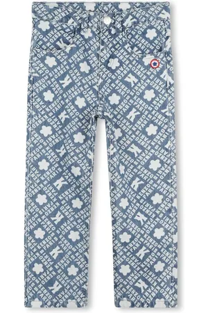 Kenzo Jeans mit Monogrammmuster