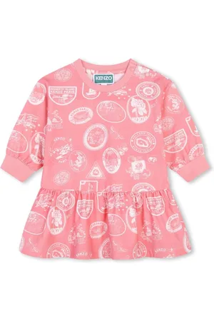 Kenzo Kleid mit Logo-Print
