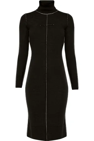 Maison Margiela Kleid mit langen Ärmeln