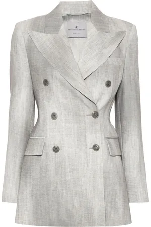 ERMANNO SCERVINO Blauer mit Distressed-Print