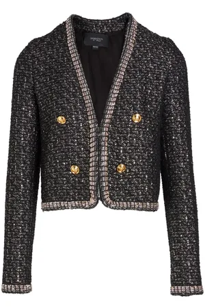 Giambattista Valli Tweed-Jacke mit Pailletten