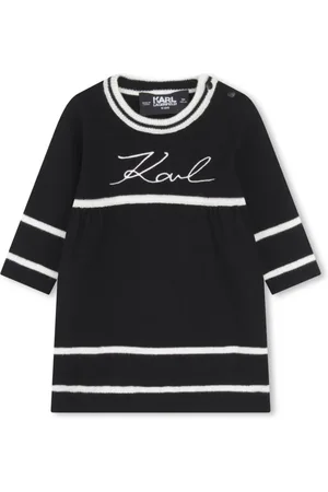 Karl Lagerfeld Ausgestelltes Strickkleid