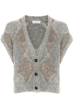 Brunello Cucinelli Cardigan mit Pailletten