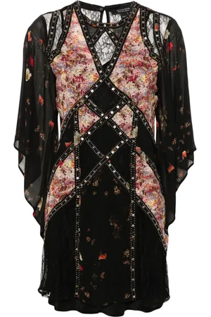 AllSaints Lucia Minikleid mit Einsätzen