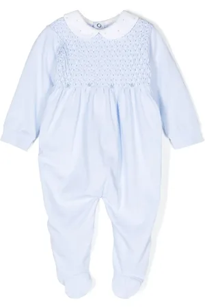 SIOLA Pyjama mit gesmoktem Einsatz
