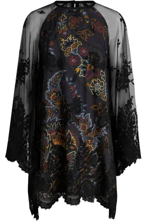 Etro Minikleid aus Crêpe de Chine
