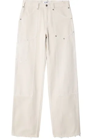 RE/DONE Halbhohe Straight-Leg-Jeans