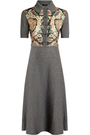 Etro Kleid mit Paisley-Print