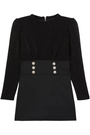 Balmain Kleid mit Deko-Knöpfen